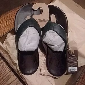 Olukai men's leather sandals